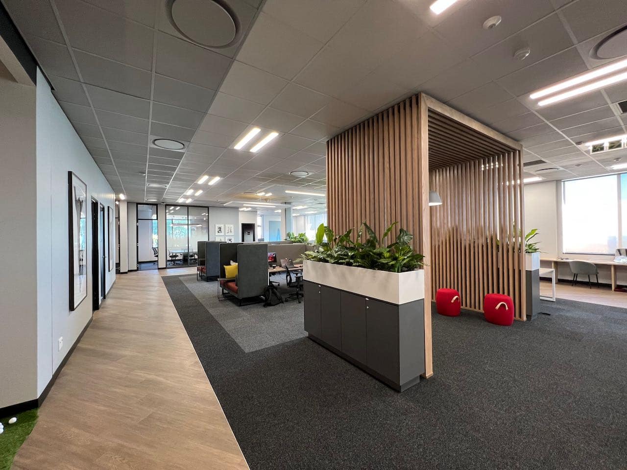 A completed D360 corporate environment in Cape Town
